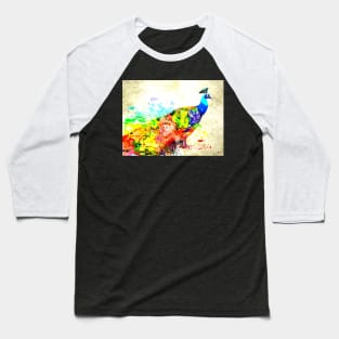 Peacock Baseball T-Shirt